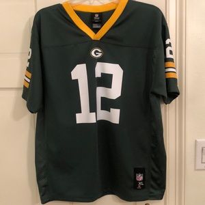 GB Packers Rodgers Youth Team Apparel Jersey
